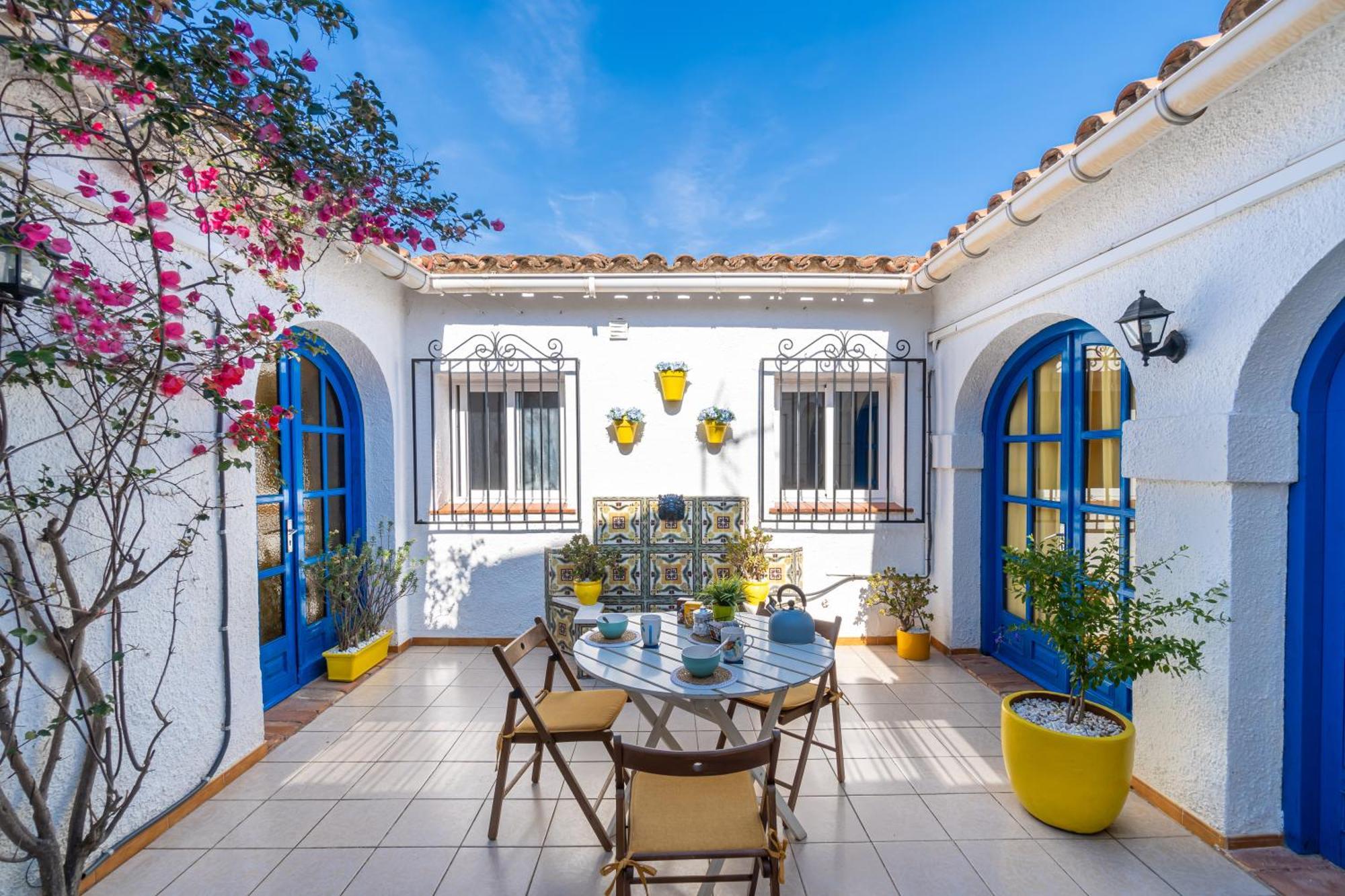 Calma Azul - 3Br - Terrace & Beach - Ac Wifi - 8 Guests Камбрілс Екстер'єр фото