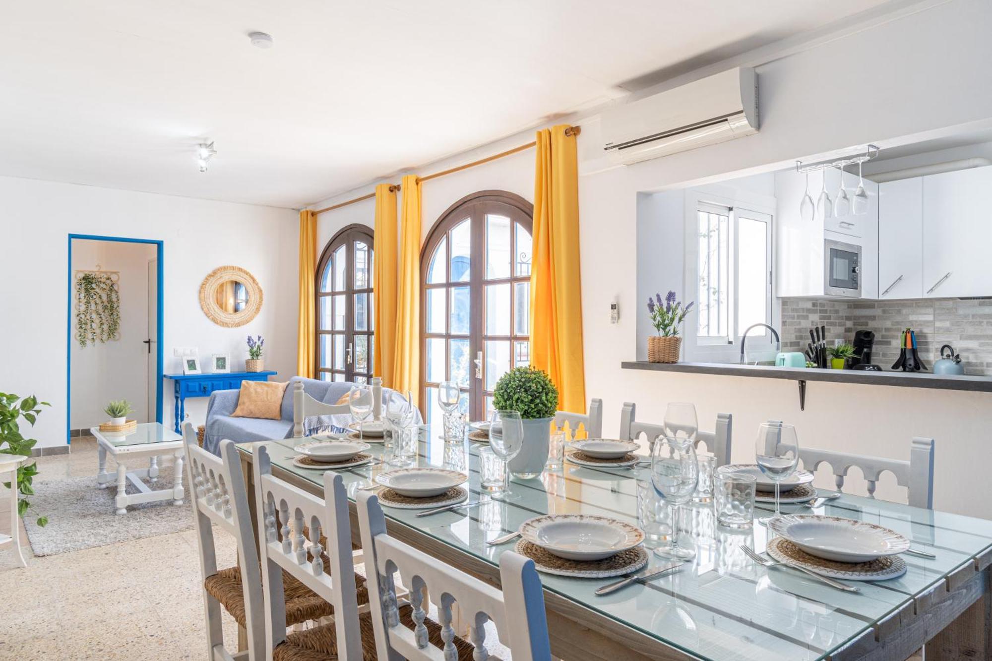 Calma Azul - 3Br - Terrace & Beach - Ac Wifi - 8 Guests Камбрілс Екстер'єр фото